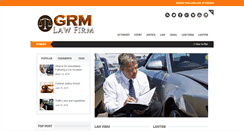 Desktop Screenshot of grmlawfirm.com